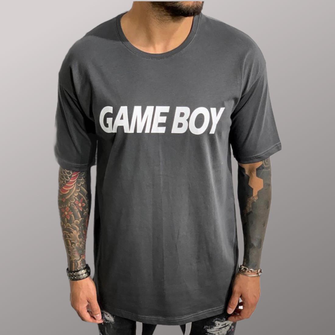 Tricou GameBoy Grey